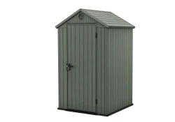 Domek ogrodowy, narzędziowy Darwin 4 x 4   - Zielony. Wym.: 118 x 116,7 x 205 cm