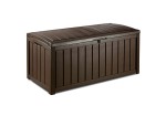 Skrzynia ogrodowa, schowek Glenwood 390L - Brąz. Wym.: 128 x 65 x 61 cm