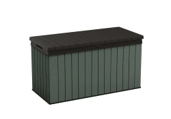 Skrzynia ogrodowa, schowek Darwin Box 570L - Zielony. Wym.: 142.5 x 65.3 x 78.2 cm