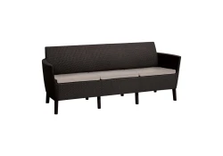 Sofa Salemo 3-osobowa - Brąz
