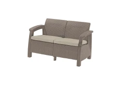 Sofa Corfu Love Seat 2-osobowa - Cappucino
