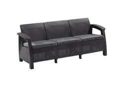 Sofa 3-osobowa Corfu Max Love - Grafit