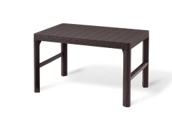 Stół Lyon - Brąz rattan
