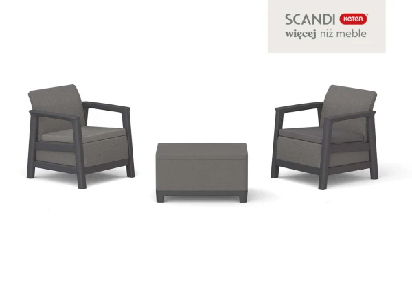 Zestaw Balkonowy Scandi Linea - Grafit-szary.jpg