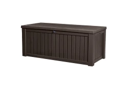 Skrzynia ogrodowa, schowek Rockwood 570L - Brąz. Wym.: 155 x 72.4 x 64.4 cm