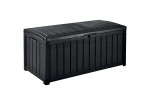 Skrzynia ogrodowa, schowek Glenwood 390L - Grafit. Wym.: 128 x 65 x 61 cm